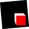 quadrate schwarz-rot